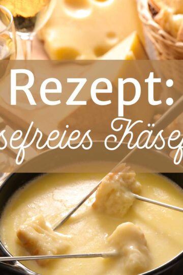 Rezept Laktosefreies Käsefondue