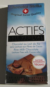 Actifs, Vollmilchschokolade, Reismilch