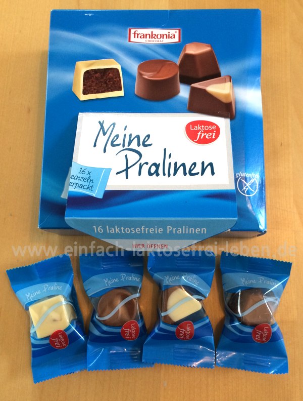frankonia, pralinen, laktosefrei, glutenfrei