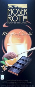 Moser Roth Mousse au Chocolat Orange, laktosefrei, Aldi Süd
