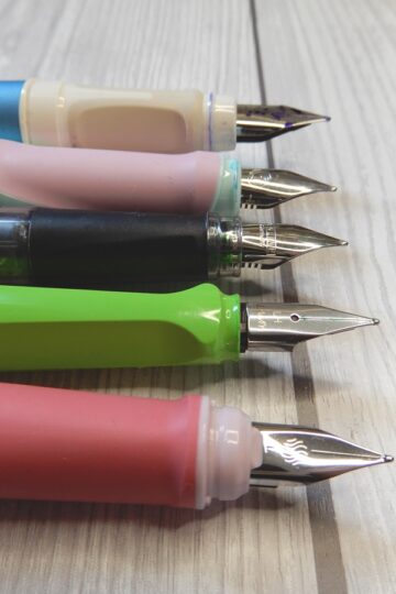 Füller für Linkshänder im Test