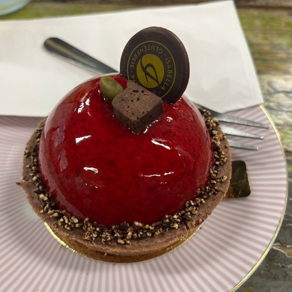 Das "Dark Cherry Lady"-Törtchen von Isabellas - glutenfrei und laktosefrei