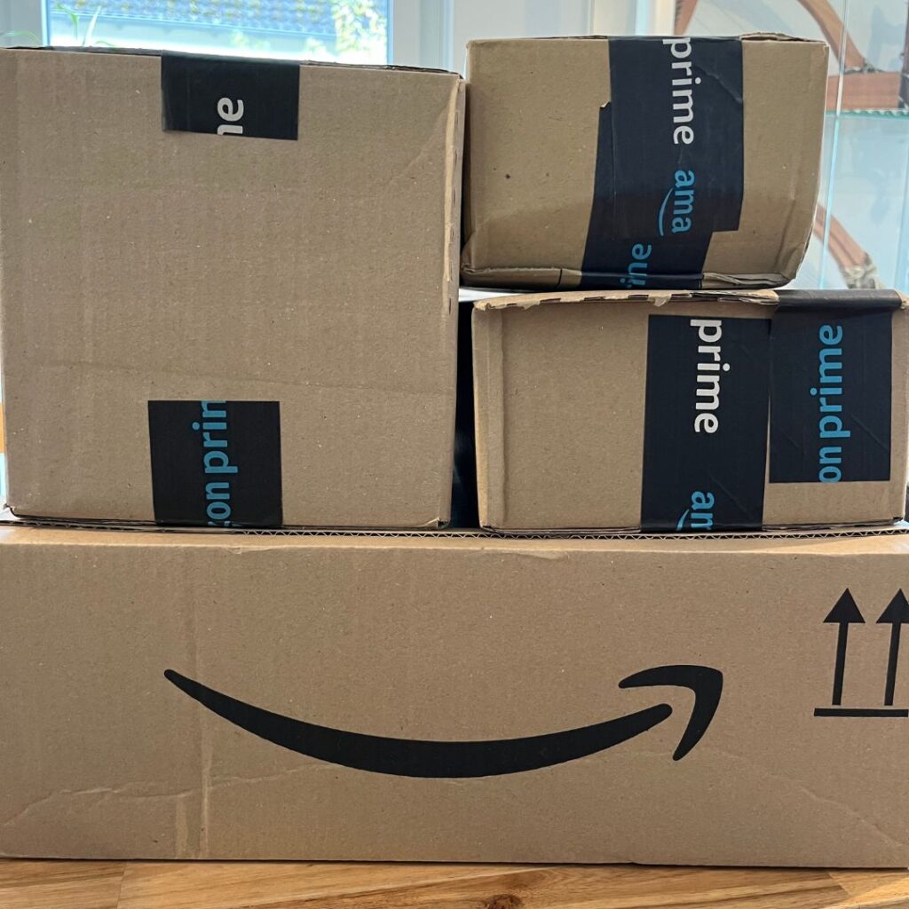 Meine verpackten Bestellungen beim Prime Day