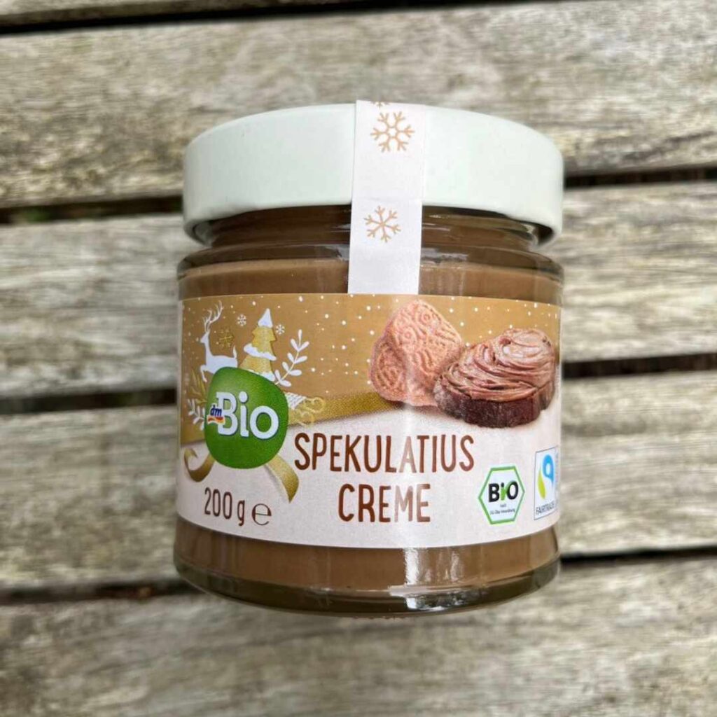 Glutenfreie Spekulatiuscreme von dm