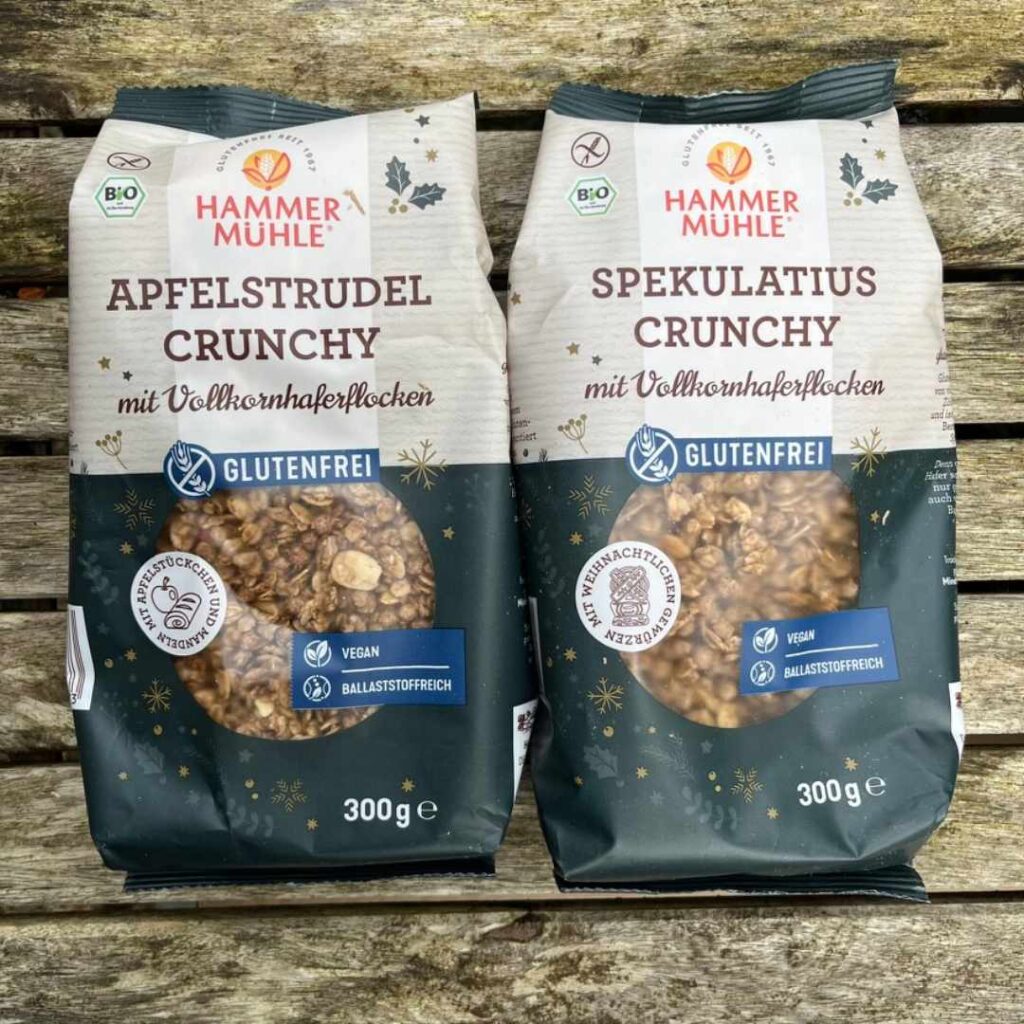 Hammermühle: Spekulatius und Crunchy Apfelstrudel glutenfrei
