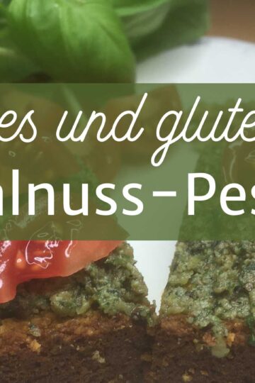 veganes, glutenfreies Pesto