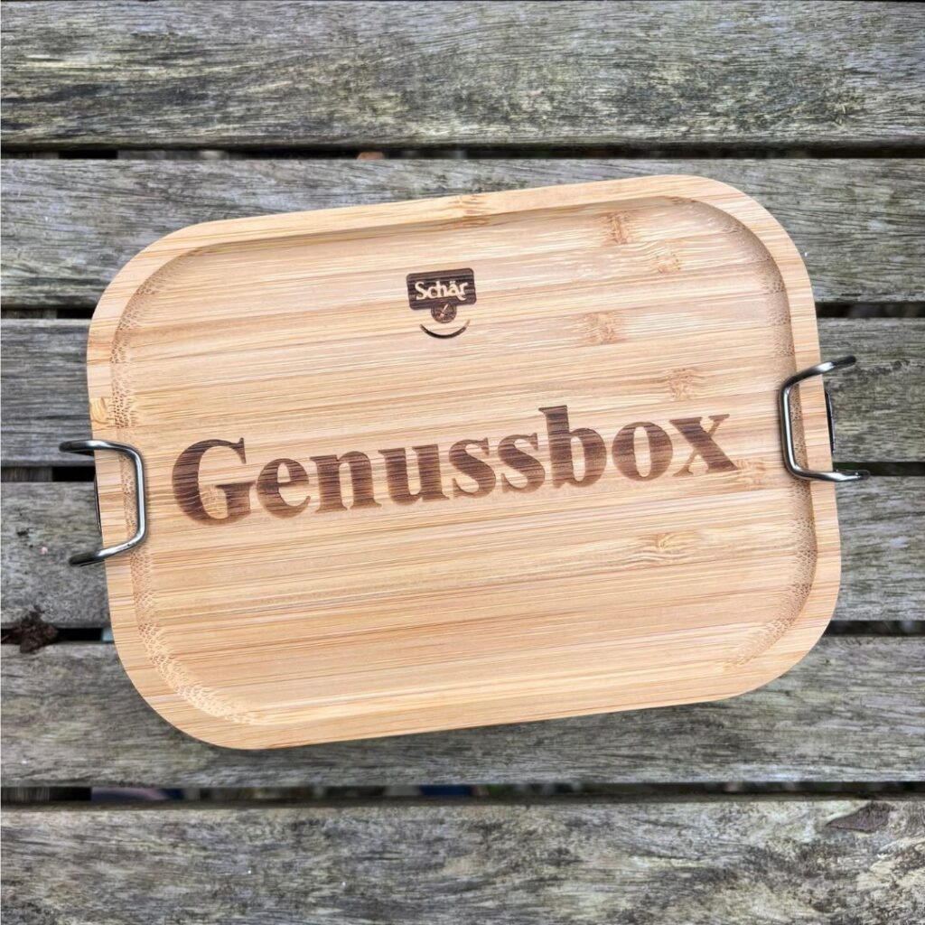 Genussbox von schär - unbezahlte werbung