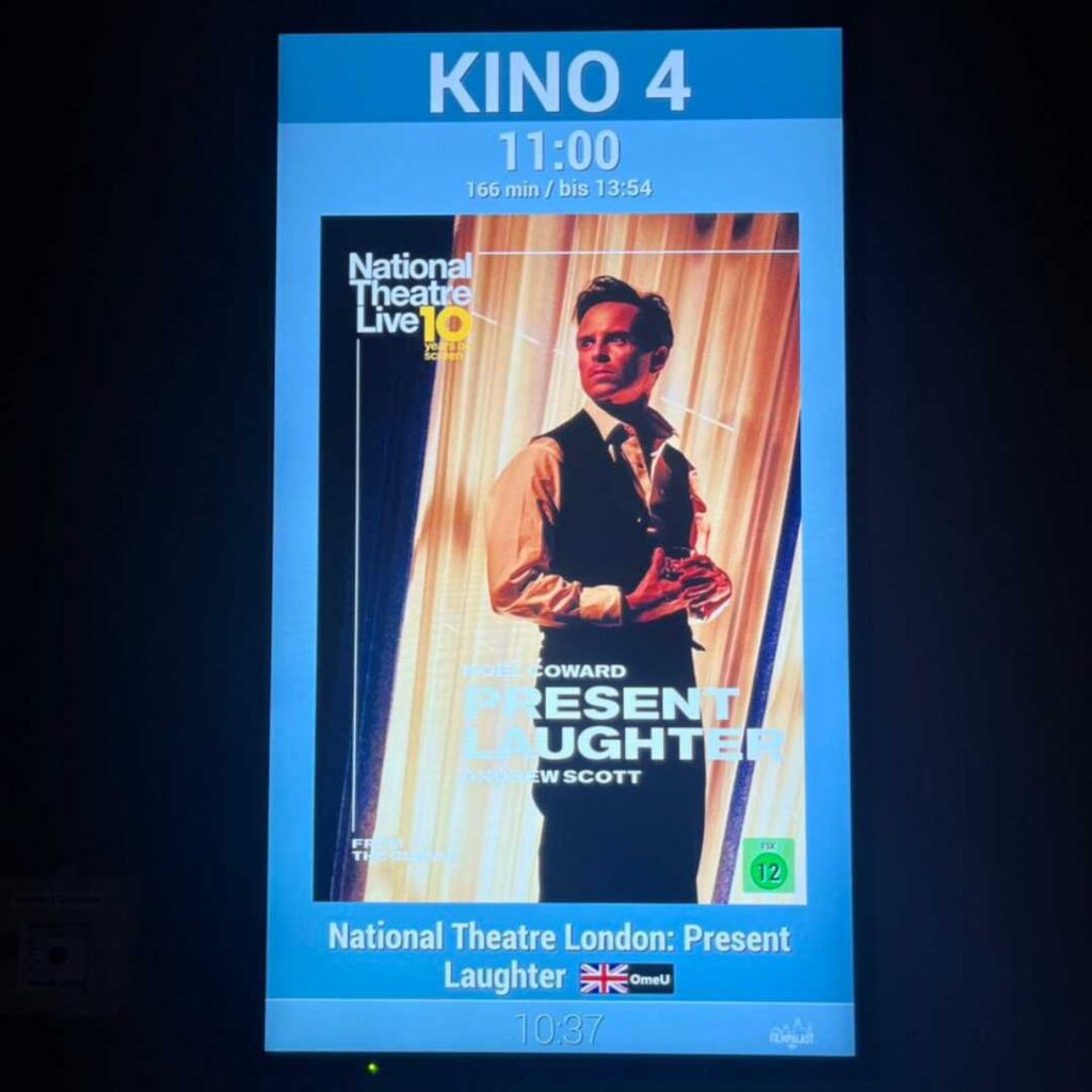 Filmvorführung "Present Laughter" mit Andrew Scott