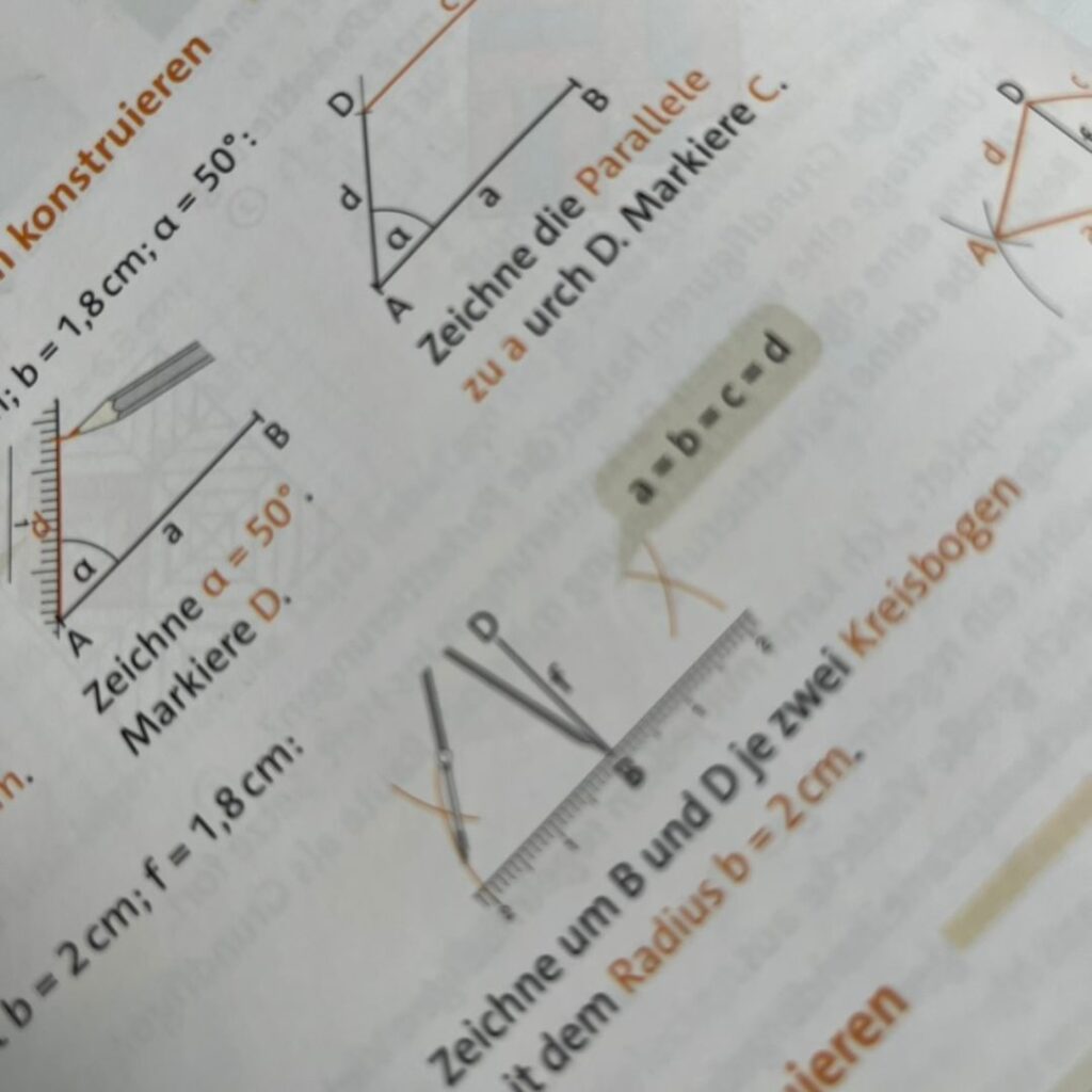 Geometrie wie aus dem Lehrbuch