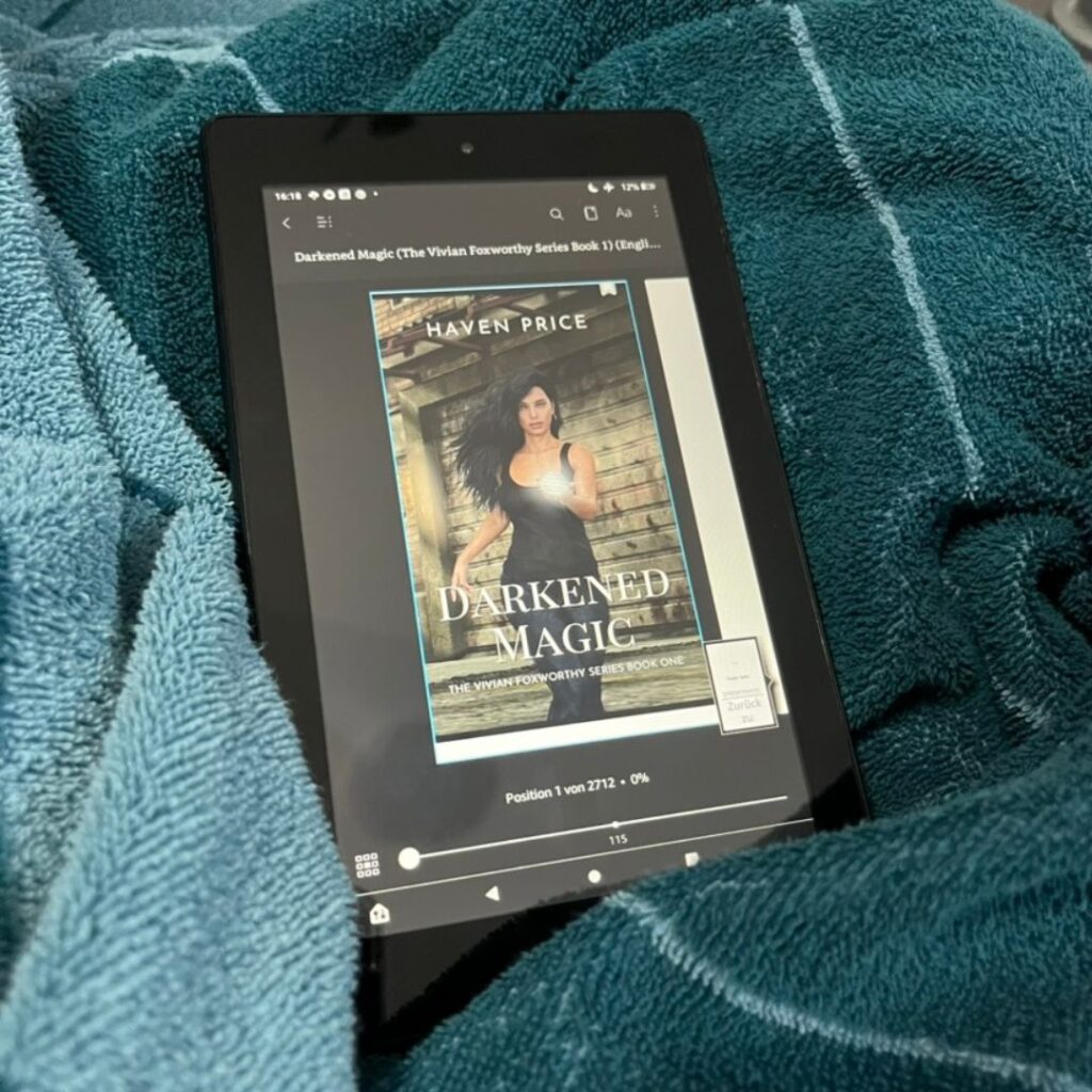 Darkened Magic auf meinem Kindle