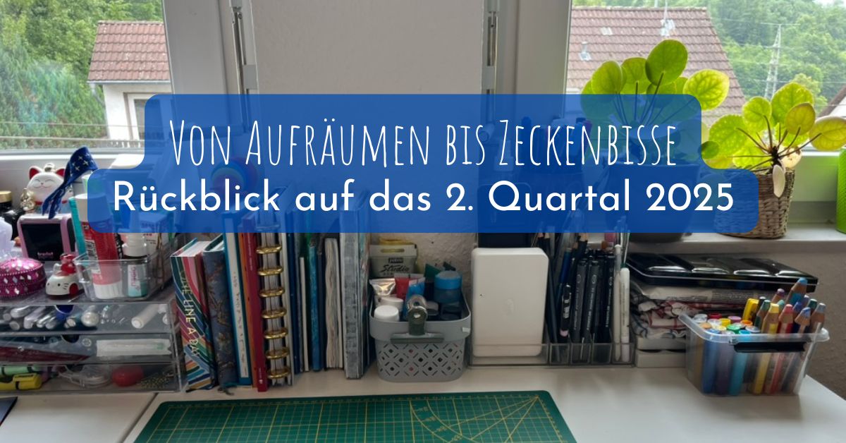 Von Aufräumen bis Zeckenbisse: Mein Rückblick aufs 2. Quartal 2025