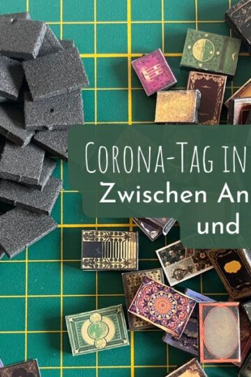 Corona-Tag in 12 Bildern - Oder: Wie man mit ME/CFS durch einen Krankheitstag kommt