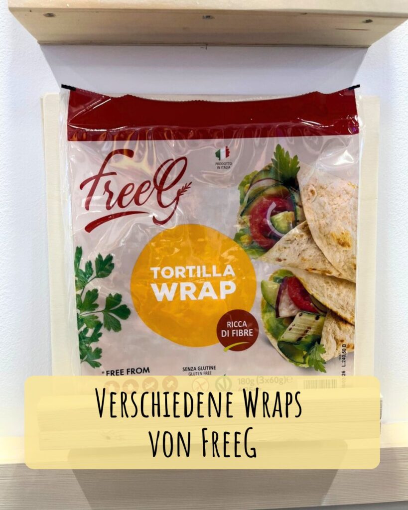 Verschiedene Wraps