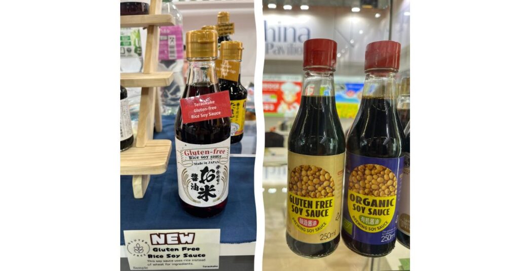 Glutenfreie Sojasaucen
